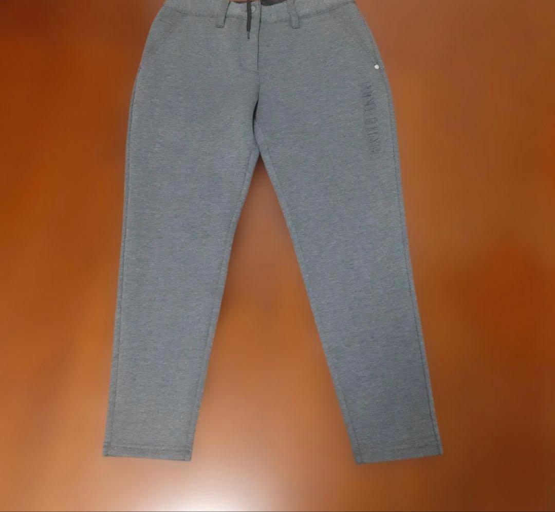 新品BRITHING レディース スリムフィット　3Dロゴスエットパンツ S