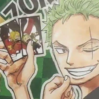 ONE PIECE 缶バッジ 花札 ロロノア・ゾロ ジャンプフェスタ