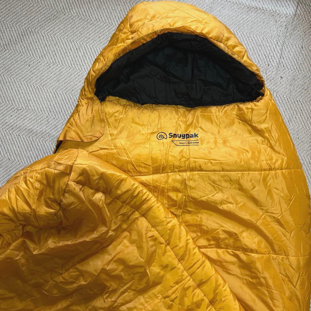 スナグパック スリーパーエクストリーム マミー ショート RZイエロー