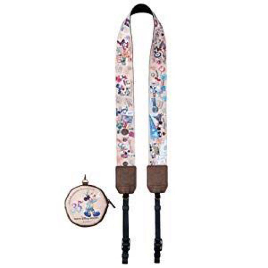 新品　実写　ミッキー　ディズニー　ミニー　ドナルド　カメラ　ストラップ　グッズ