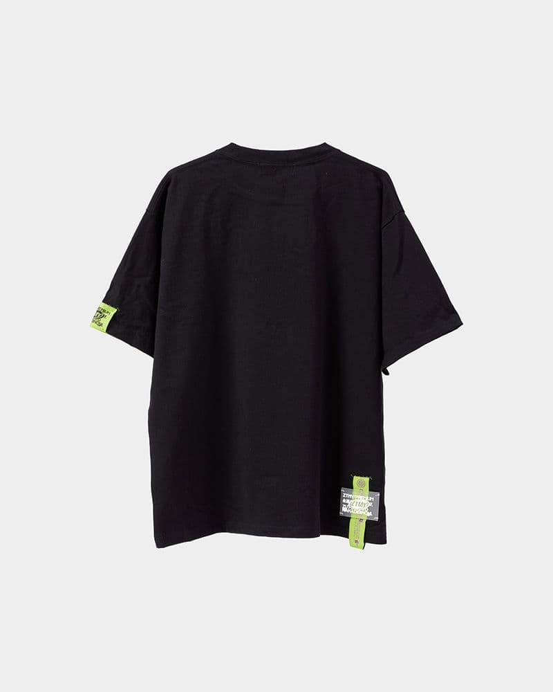 ずとまよ コズミックどろ団子ツアー ニラちゃんTシャツ ブラック XL