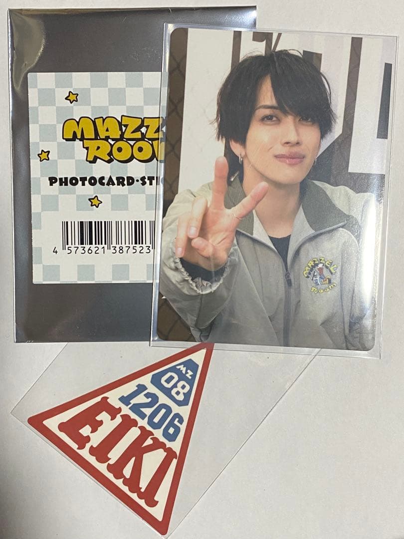 MAZZEL EIKI エイキ セルカ フォトカード ステッカーセット
