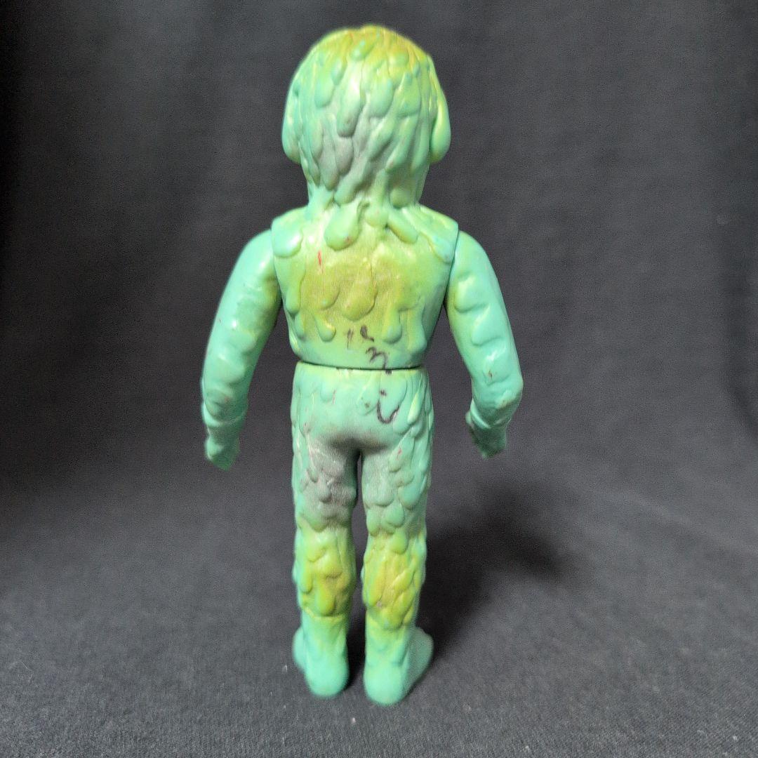 昭和レトロ　当時物　鉄人タイガーセブン　オイル原人　ソフビ　ジャンク