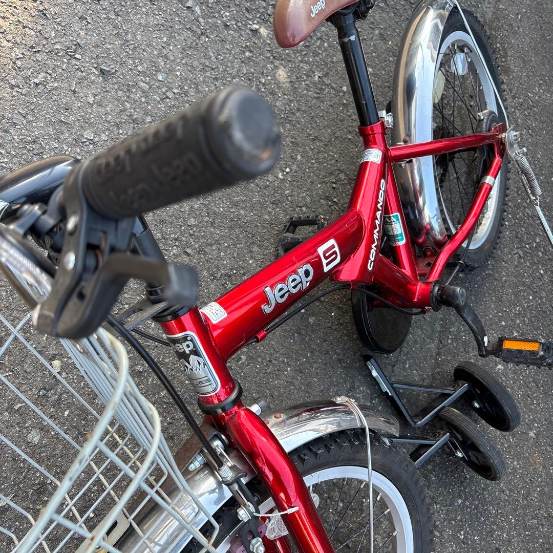 Jeep Commando 子供用自転車 赤　18インチ