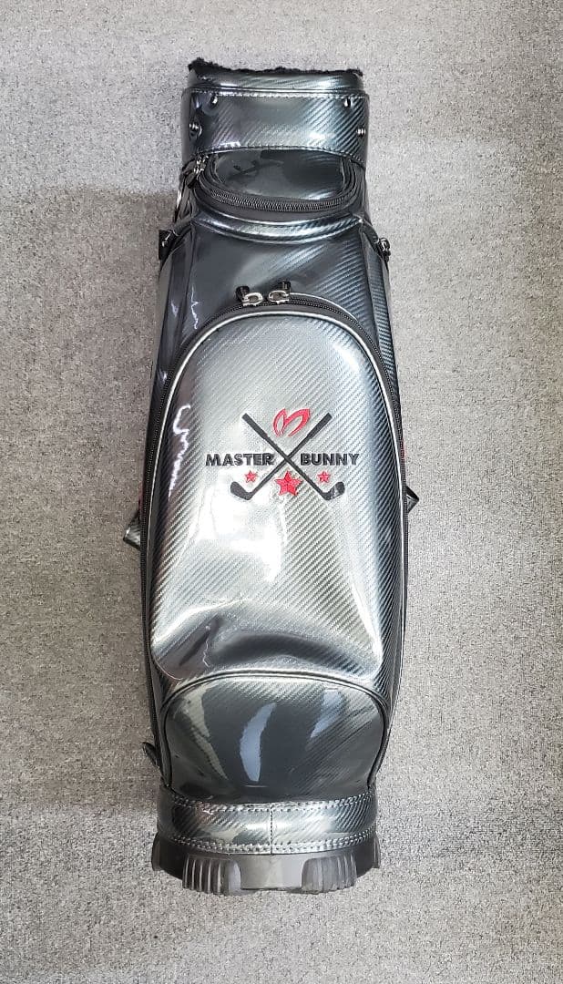 MASTER BUNNY EDITION ゴルフバッグ ブラック　セパレート付き