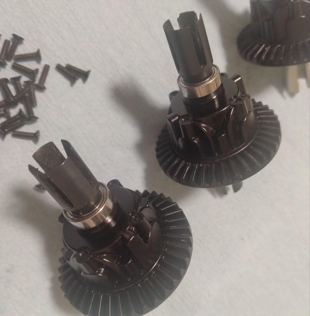 【中古】TT02/XV02 オイル封入式ギヤデフセット