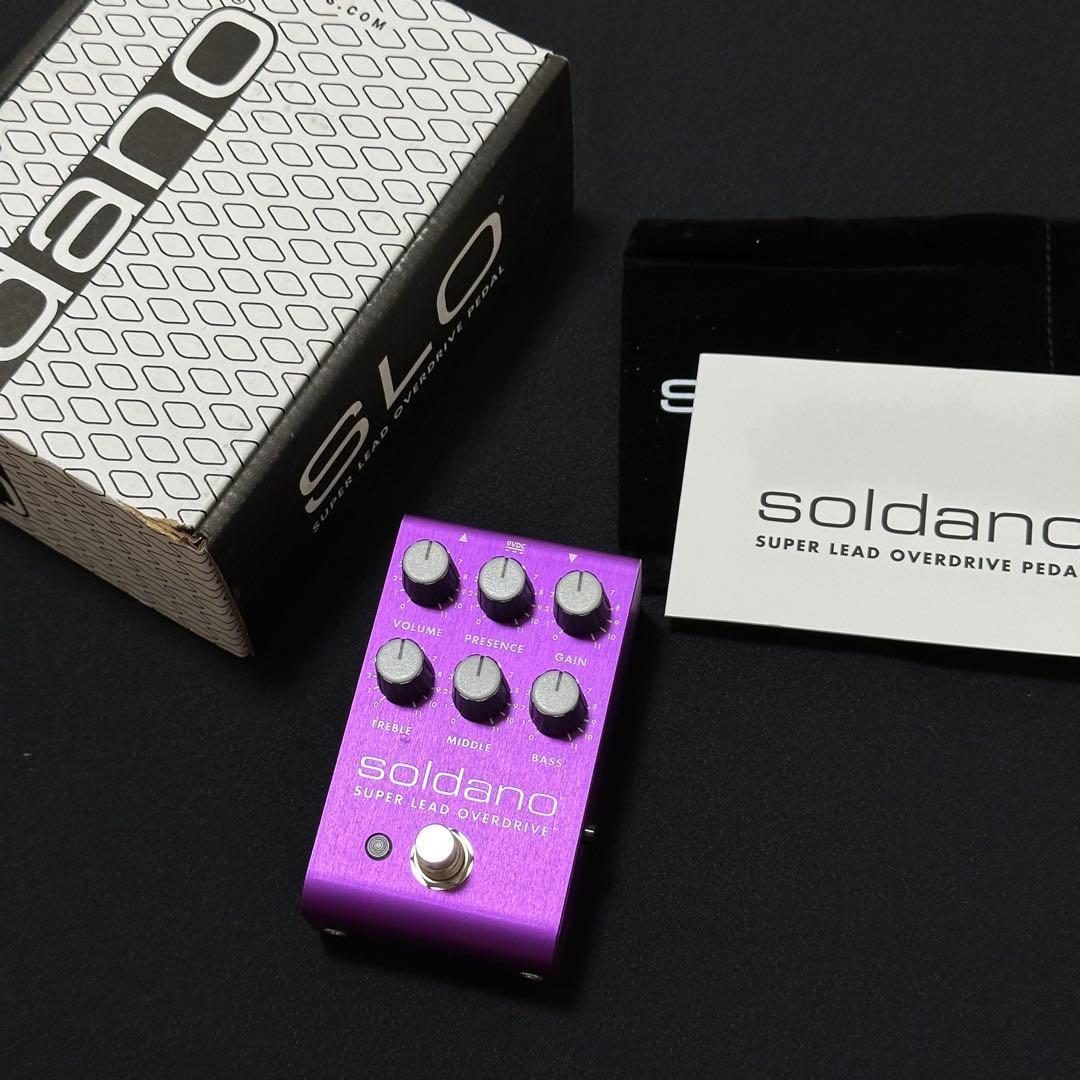 ★動作確認済★ Soldano SLO Pedal Purple