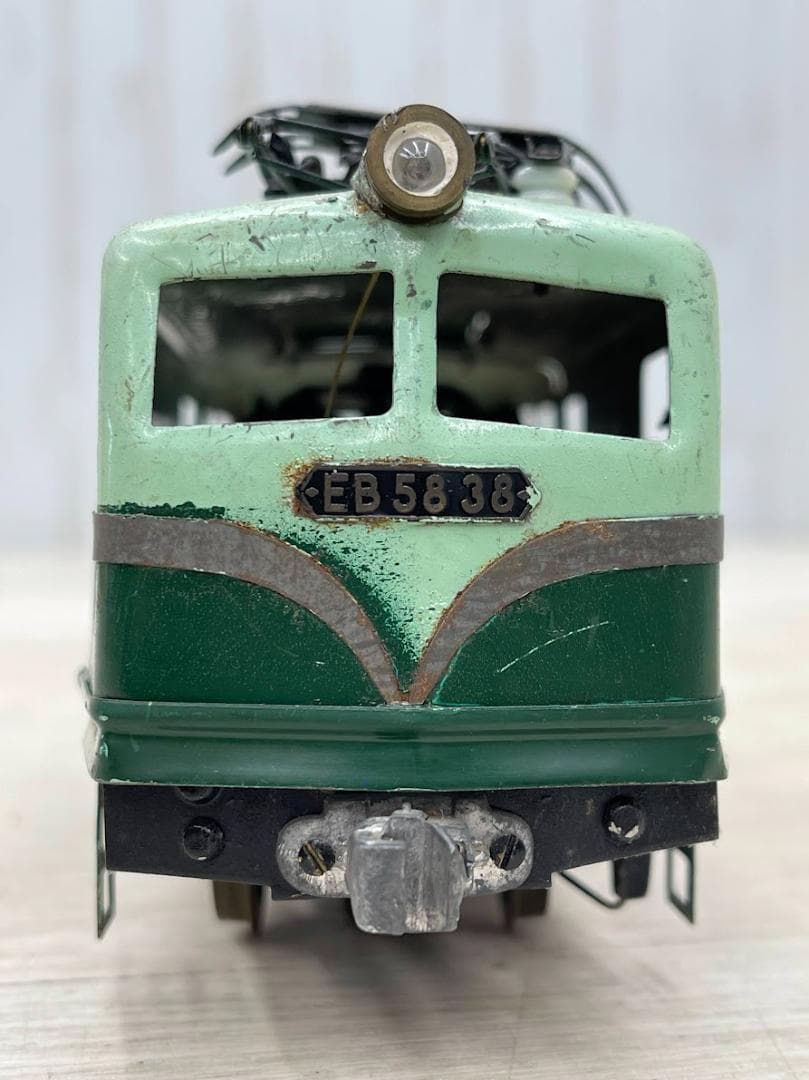 Oゲージ EB58 38 電気機関車 グリーン カツミ製？ 鉄道模型