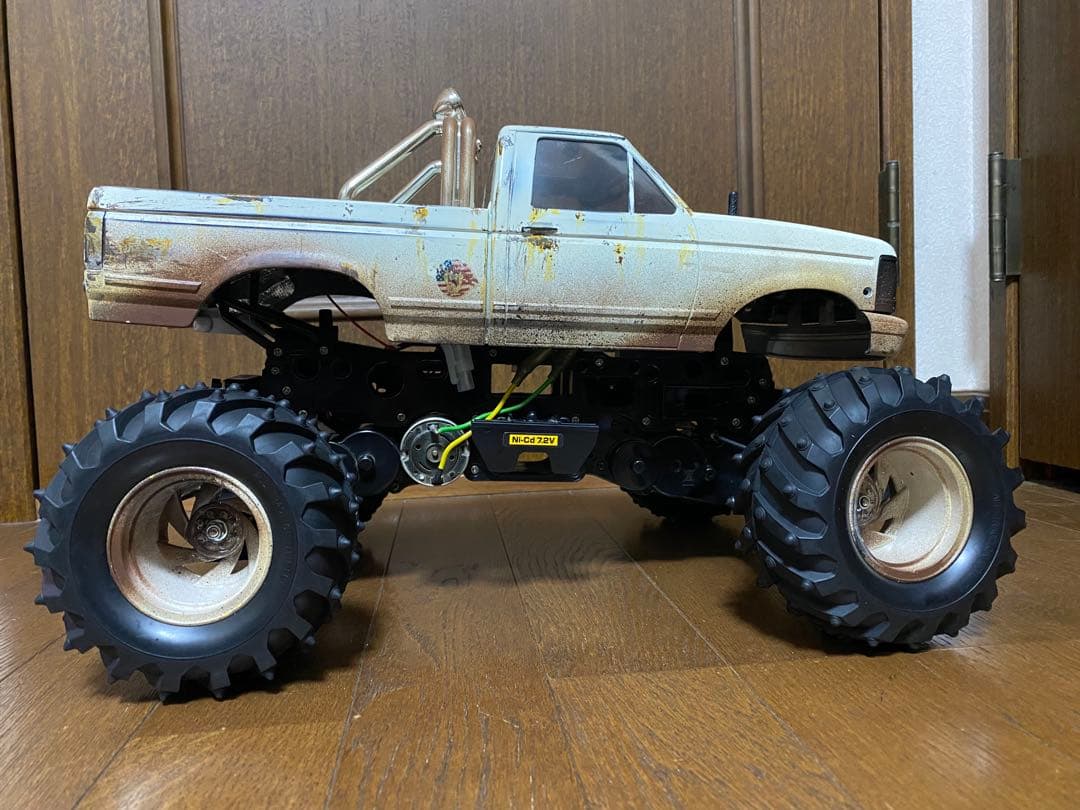 タミヤ　ブラックフット エクストリーム　4WD wt-01 モンスタートラック