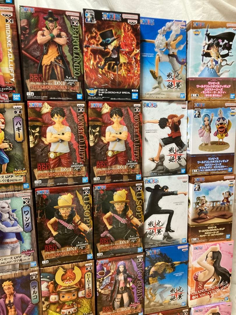 ワンピース　フィギュア　まとめ売り　77点