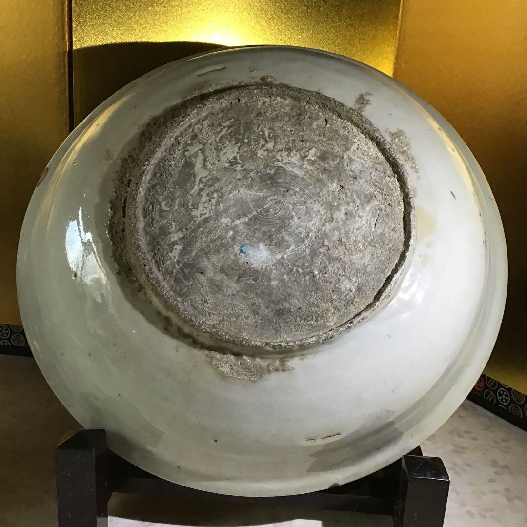 中国　明時代　呉須赤絵　漳洲窯14世紀2枚　　　　　　　　Z1