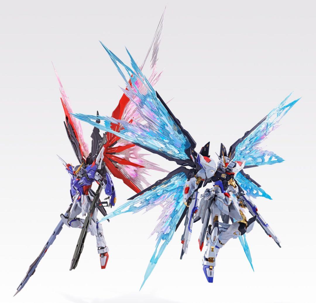 新品 メタルビルド2024 ストライクフリーダム デスティニー 光の翼3点セット