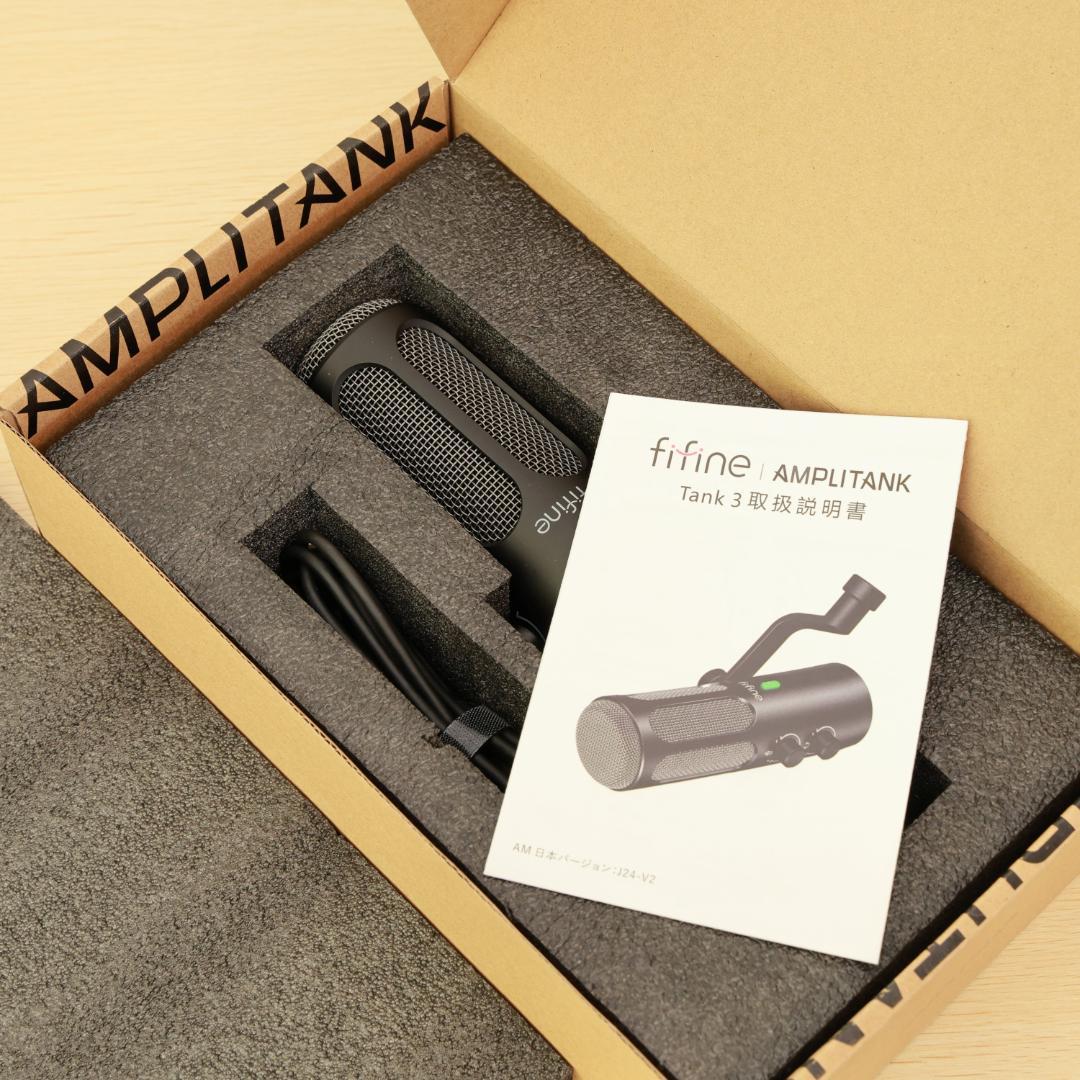 FIFINE Tank3 ダイナミックマイク（USB/XLR対応）