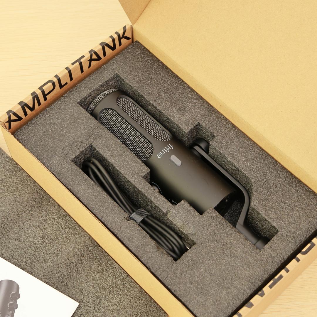 FIFINE Tank3 ダイナミックマイク（USB/XLR対応）