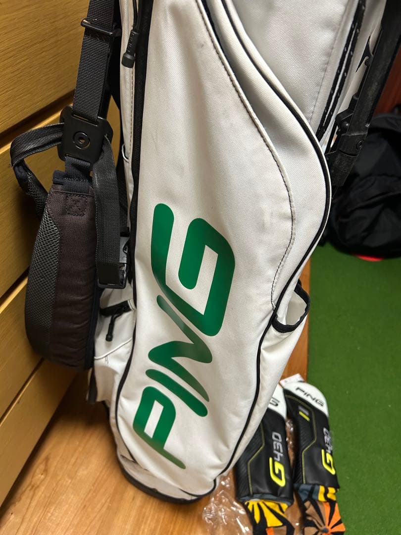 PING ピン スタンドキャディバッグ　g430 スタンス ヘッドカバー　セット