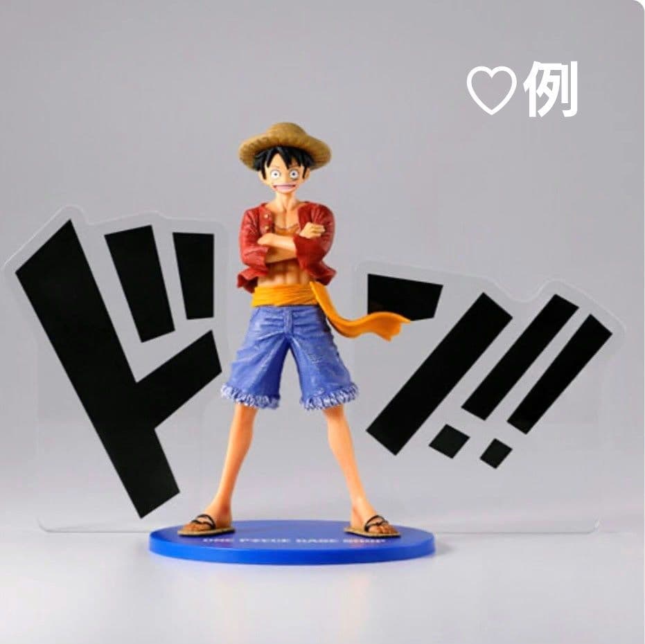 ONE PIECE BASE SHOP アクリルロゴディスプレイEX　３種セット