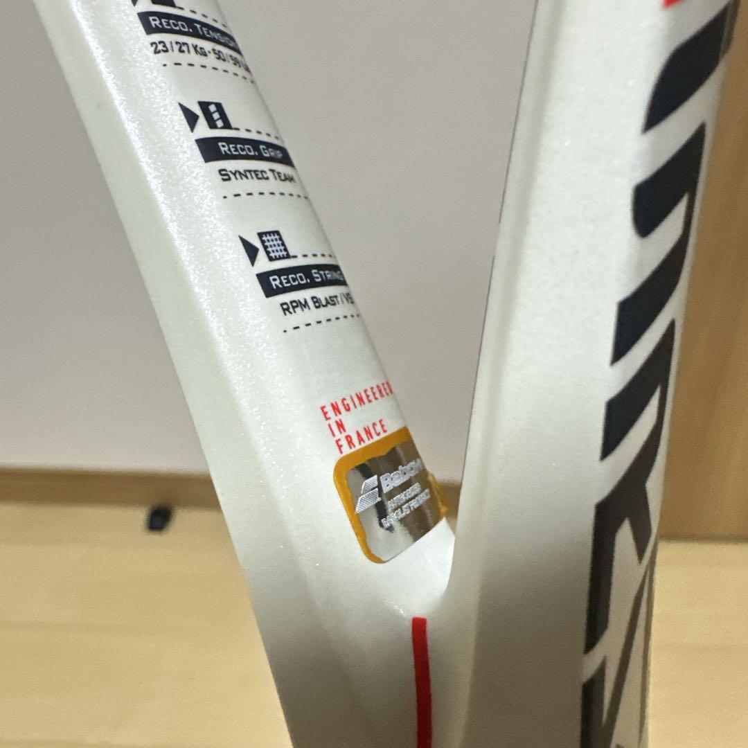 極美品 Babolat バボラ ピュアストライク100 300g G2