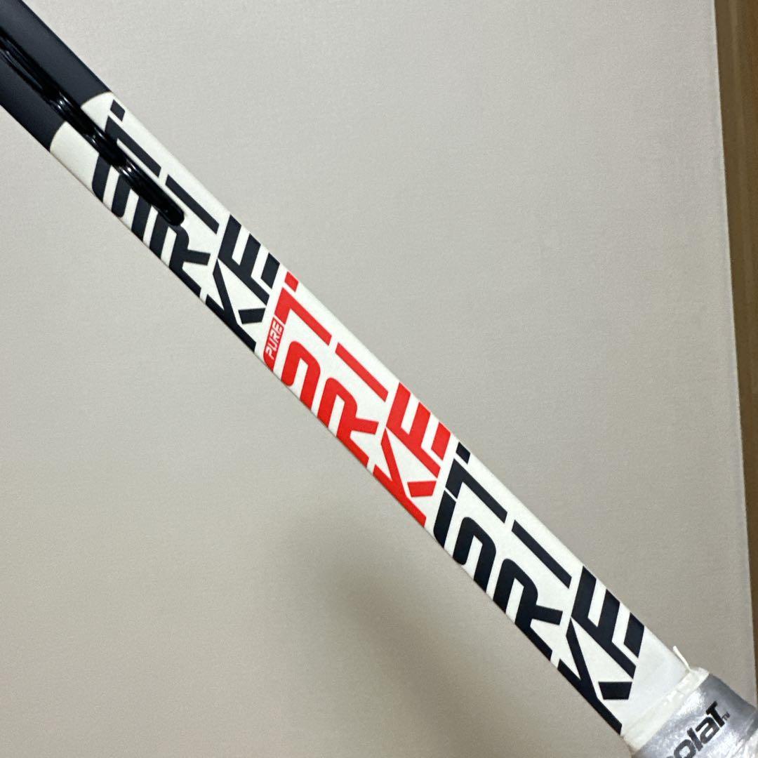 極美品 Babolat バボラ ピュアストライク100 300g G2