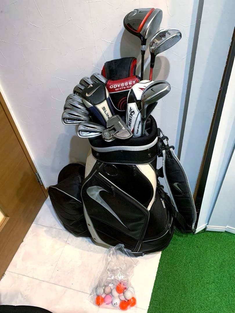 豪華　ナイキ　NIKE ゴルフクラブ フルセット　オデッセイ/2ボール　優しい