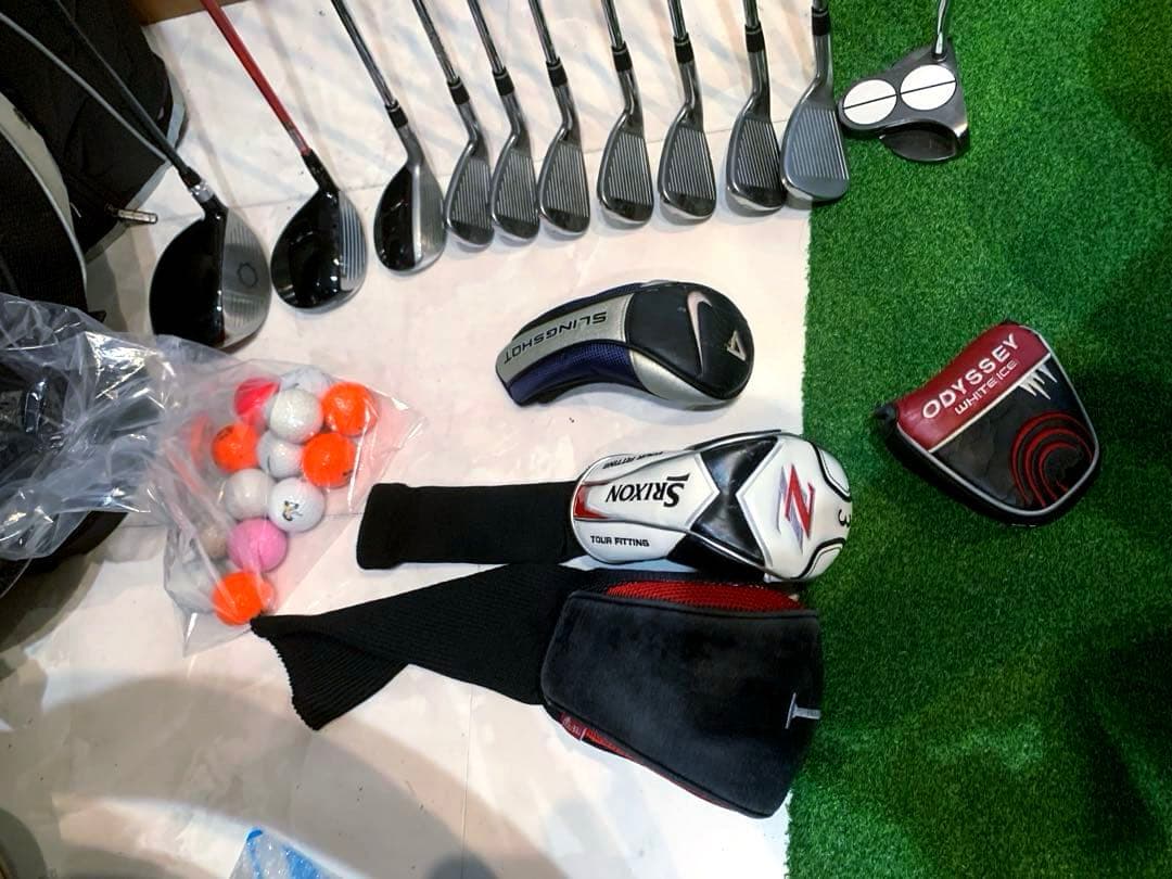 豪華　ナイキ　NIKE ゴルフクラブ フルセット　オデッセイ/2ボール　優しい