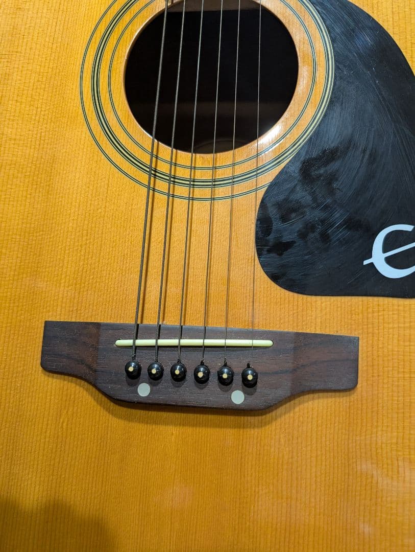 良音/Epiphone　PR-200/NA 改チューナー付エレアコ　ケース付