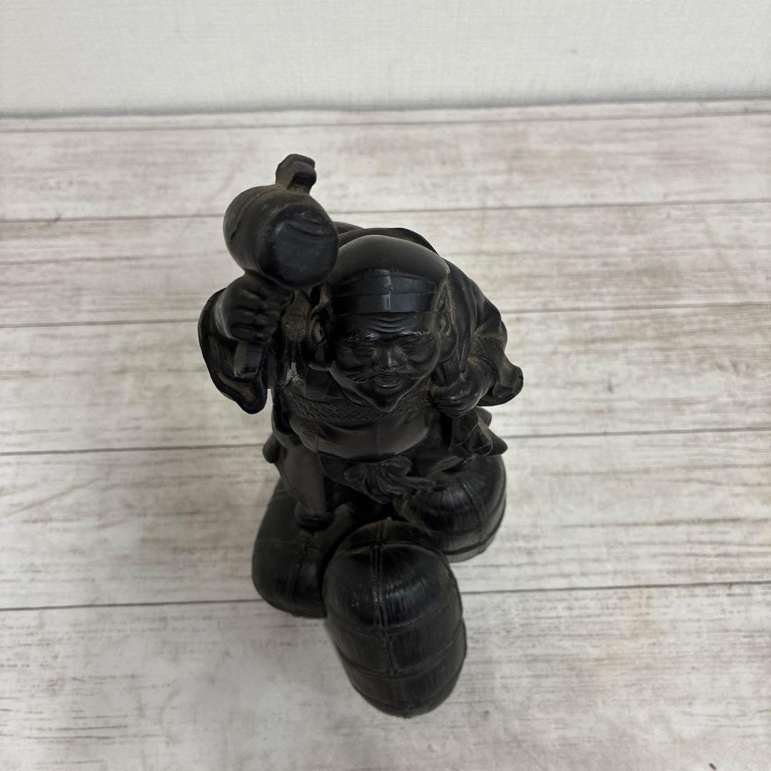 七福神 大黒天 置物 金属製