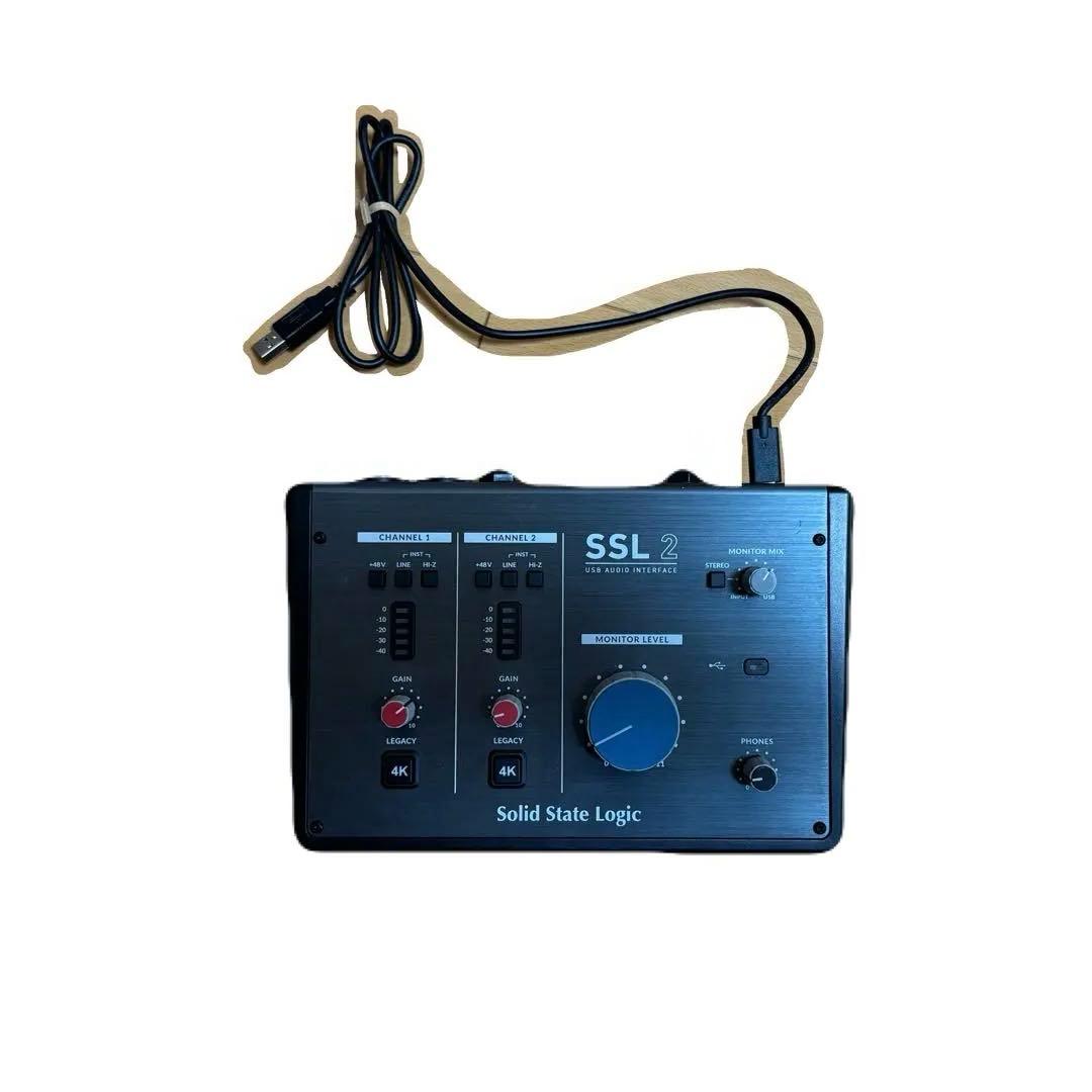 DJ機材 SolidState Logic SSL2 USB AUDIOINTERFACE