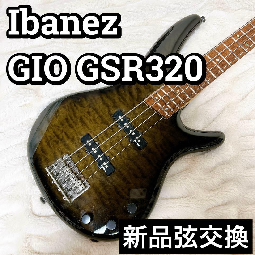 Ibanez アイバニーズ GIO GSR320 エレキベース ブラック