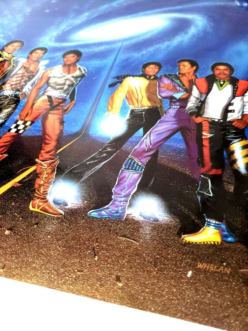 【希少】JACKSONS Victory ポスター　非売品　ジャクソンファイブ