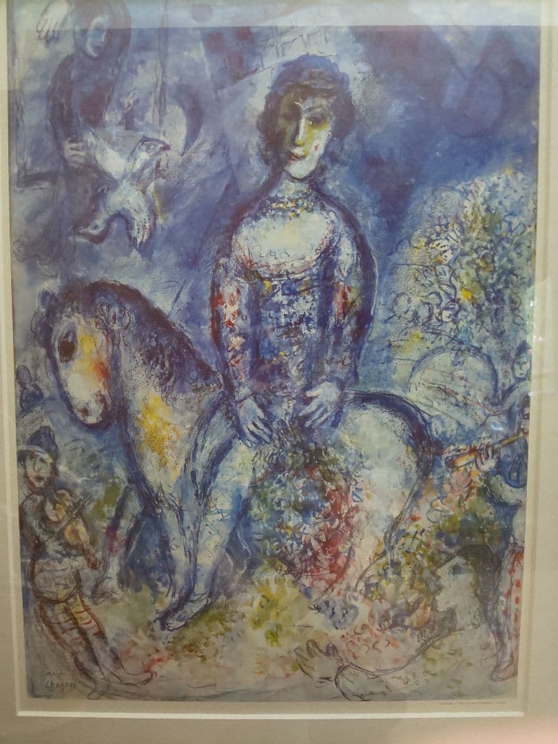 シャガール「ロバとバッカス」