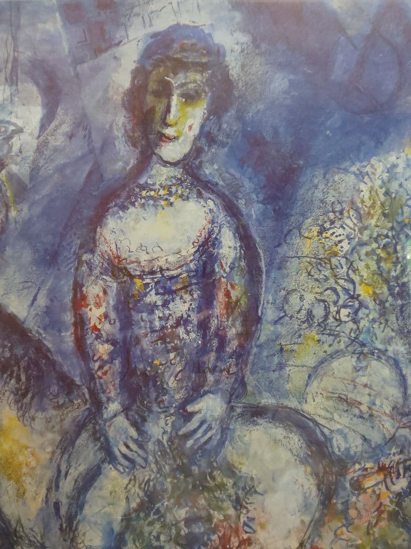 シャガール「ロバとバッカス」