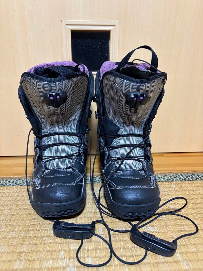 レディース　スノーボード　セット140 K2 KIANA 23.5ケースニット帽