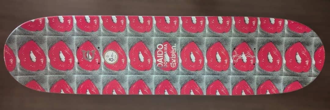 森山大道サイン入りスケートボードデッキEVISENコラボ送込DAIDO未使用