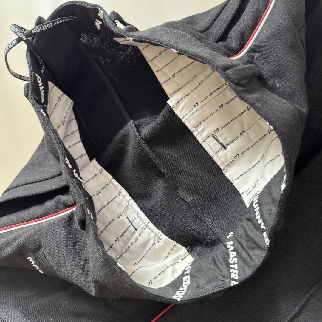 現行モデル　極美品　マスターバニー　パンツ　黒　M〜L相当　ウール100%　4