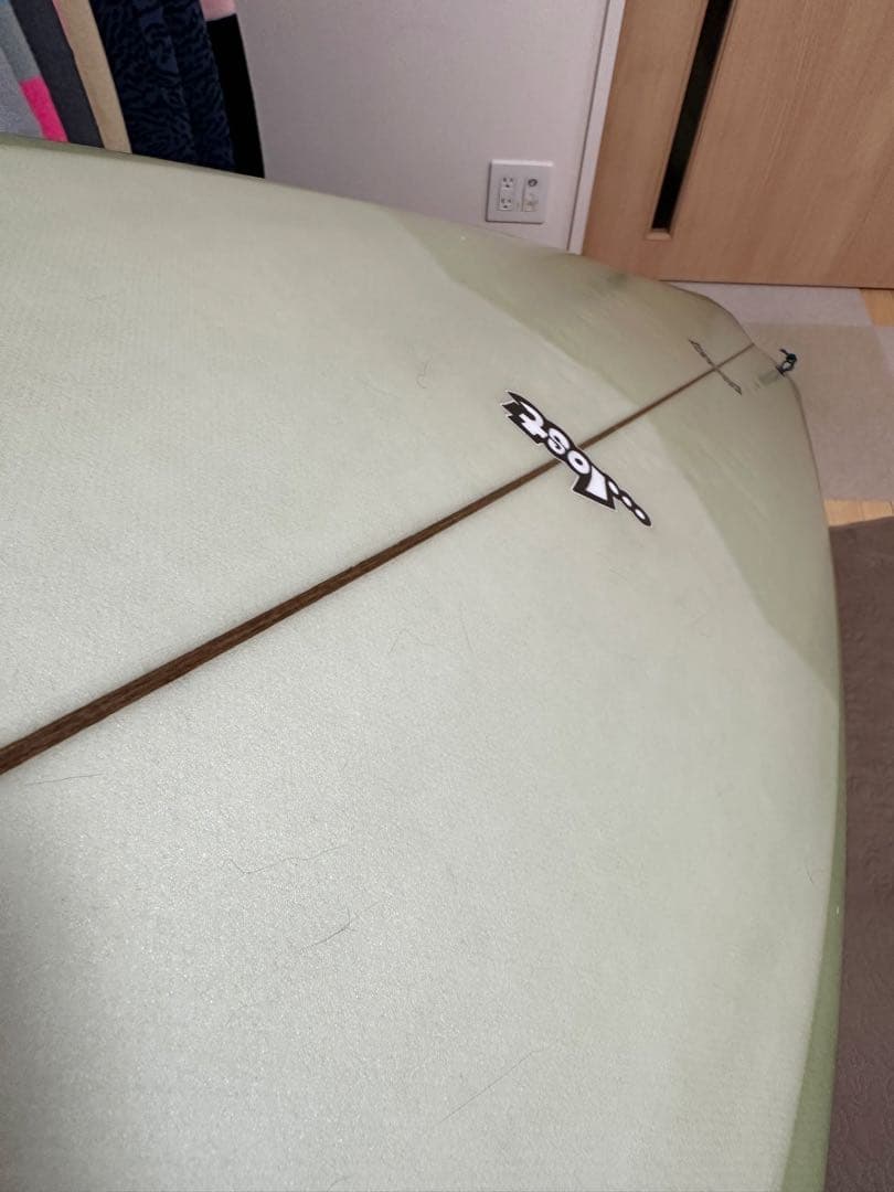 lostメイヘム・サーフボードミッドレングス・グライドラ