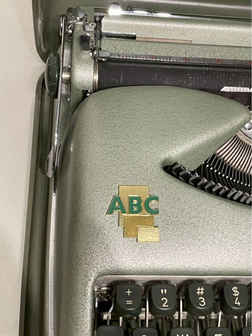 【希少】西ドイツ製 ヴィンテージ タイプライター ABC アンティーク ABC