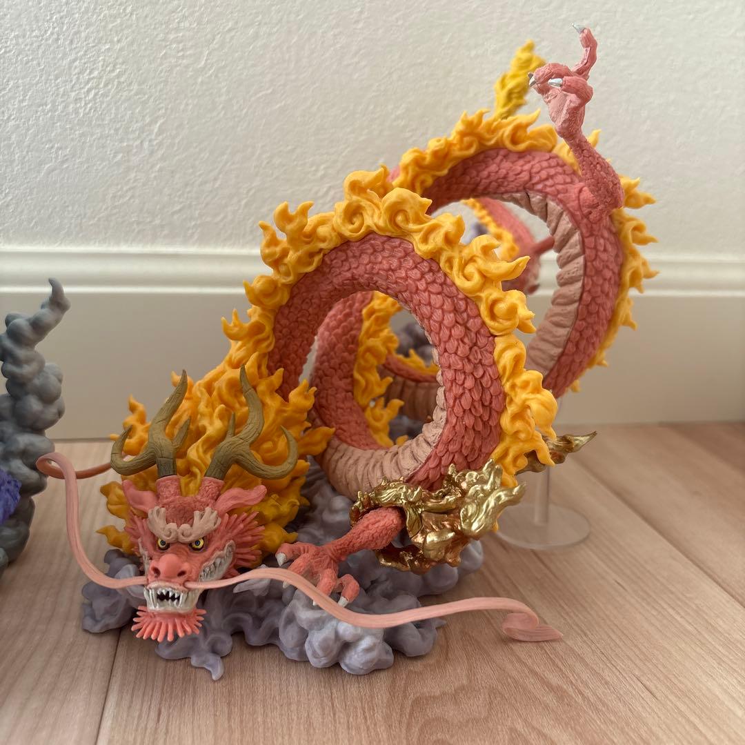 ワンピース 一番くじ 魂豪示像 カイドウ モモの助 ヤマト 4体セット