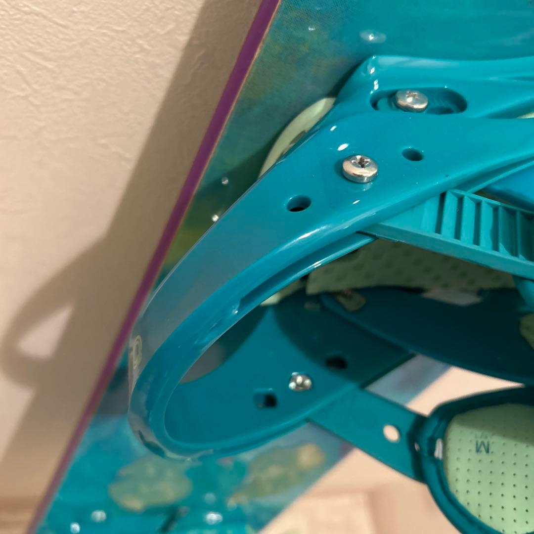 板 BURTON FEATHER 144 、ビン STILETTO Mサイズ