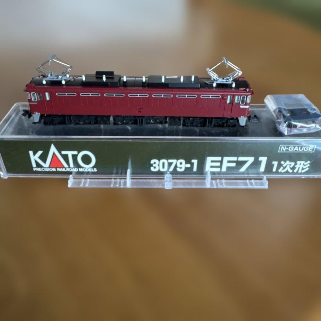 【新同】KATO 3079-1 EF71 1次形⑦付属品未使用未開封