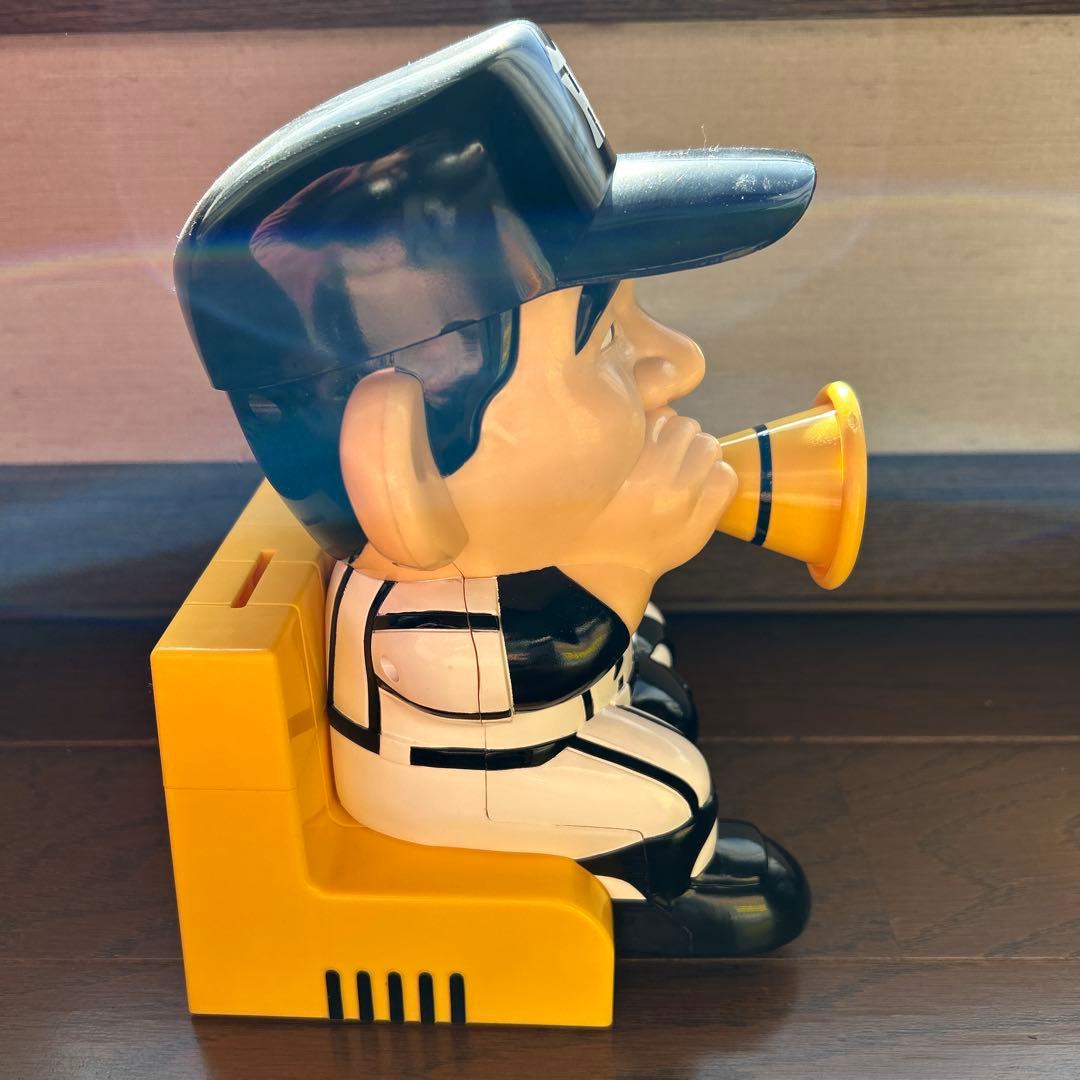 【希少 美品】星野仙一監督 貯金箱フィギュア