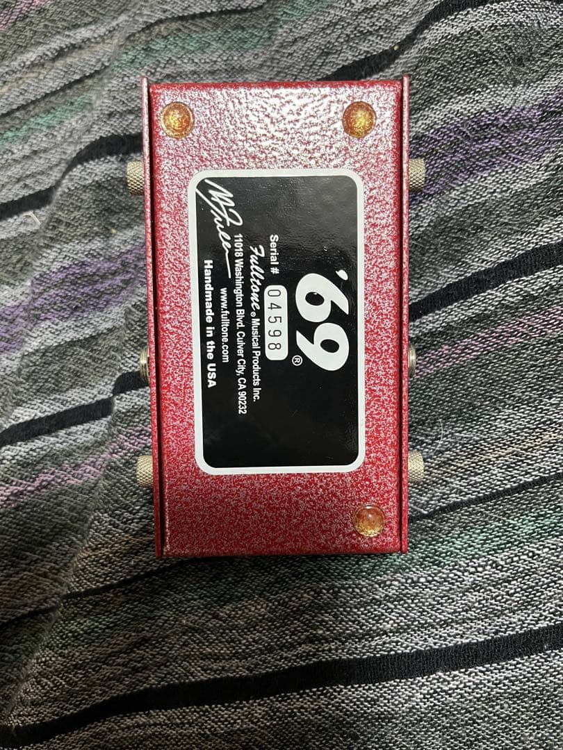 【名機】Fulltone ’69 MkII フルトーン ファズ