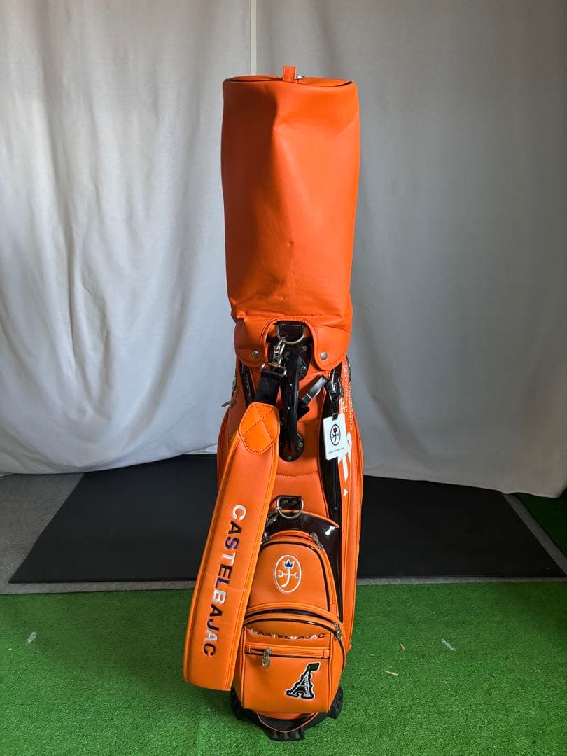 CASTELBAJAC オレンジ キャディバッグ