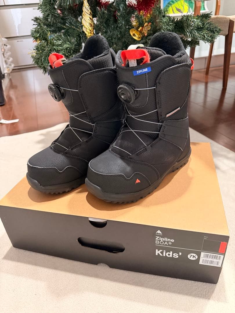Burtonzipline7K25cm箱付き24-25モデル