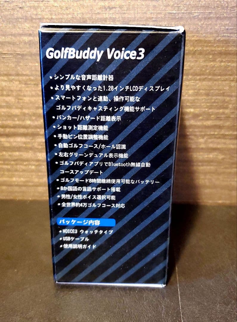 GOLF BUDDY VOICE 3 GPSナビ ウォッチタイプ