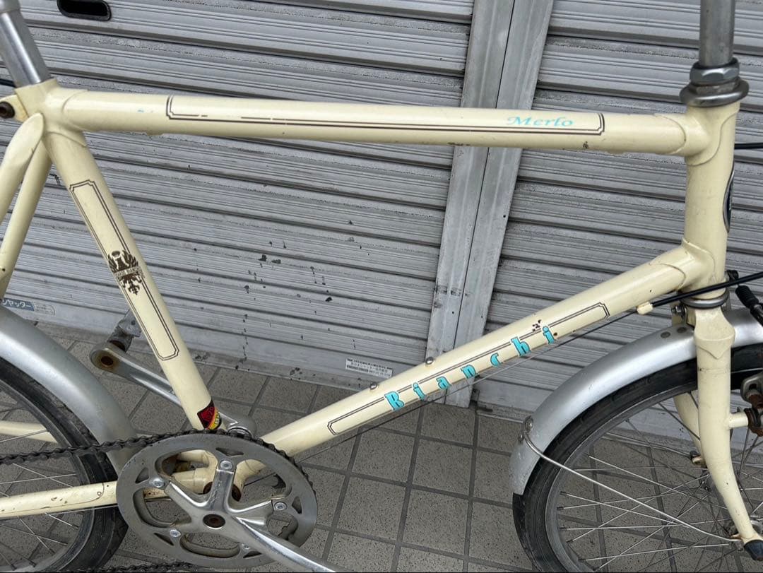 Bianchi  ミニベロ20インチ 外装7段変速 フレームクロモリ