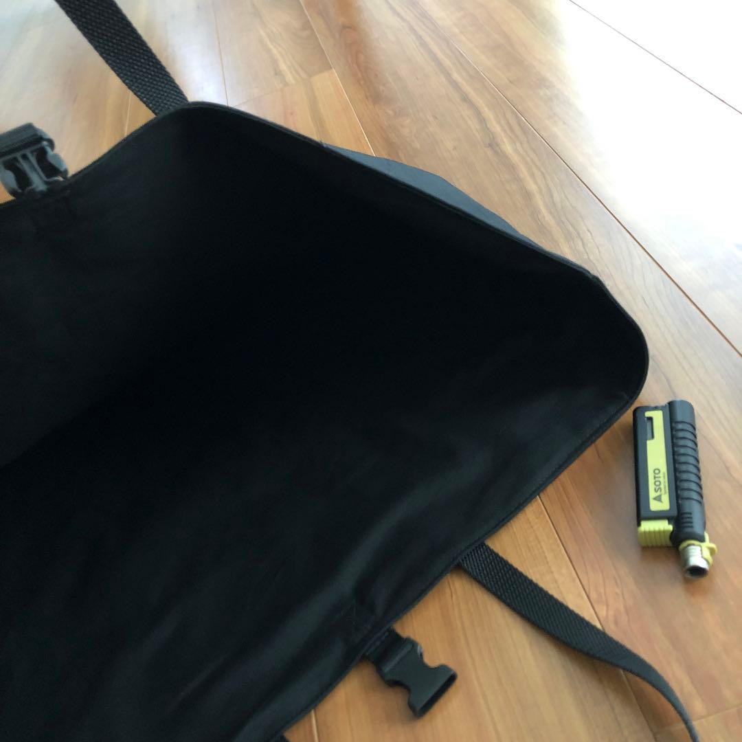 あみ様オーダーサイズチェアー用バッグブラック8号帆布生地2点