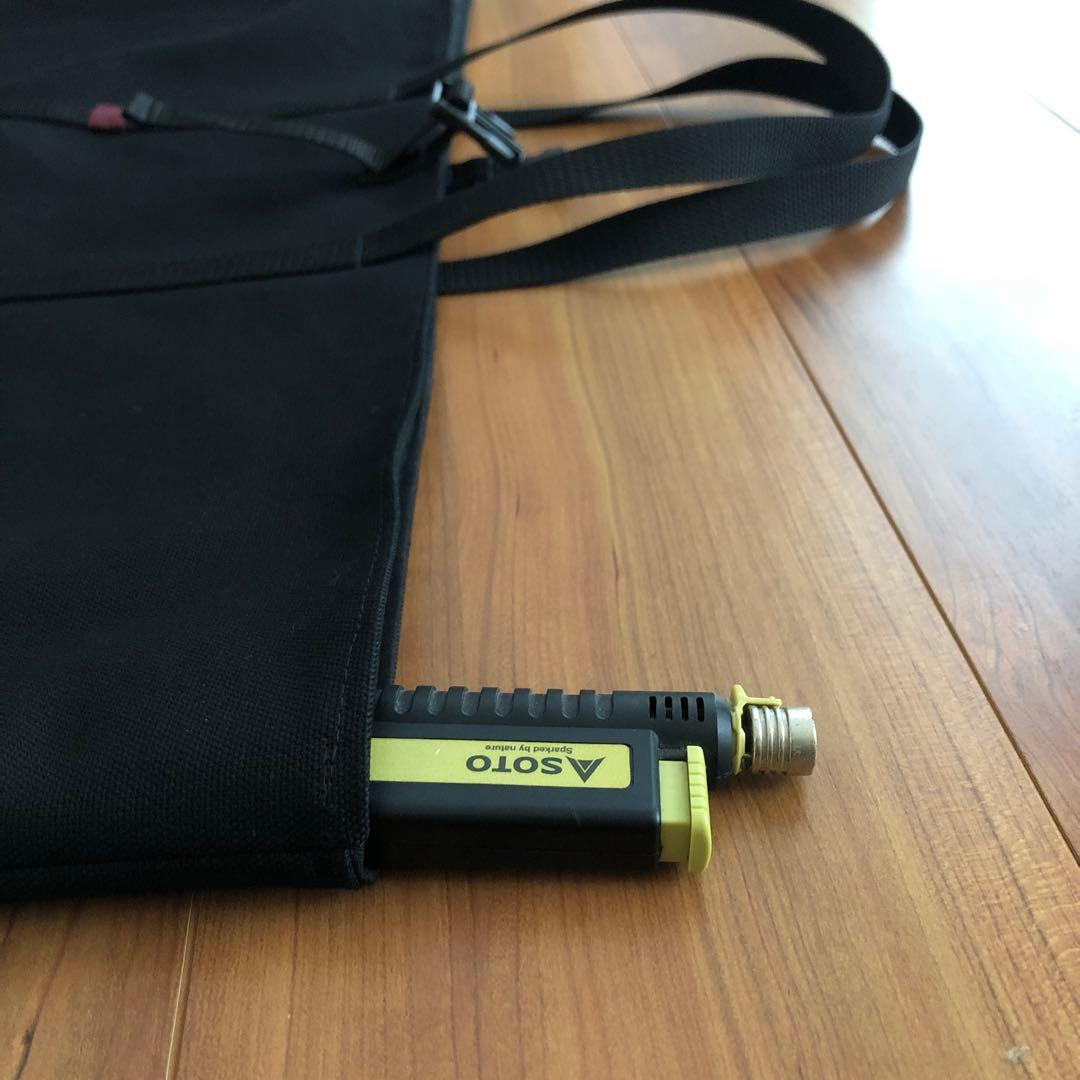 あみ様オーダーサイズチェアー用バッグブラック8号帆布生地2点