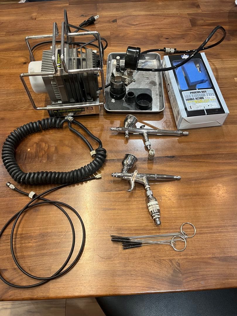 クレオスMr.リニアコンプレッサーL5プロコン　トリガータイプ 0.3mm