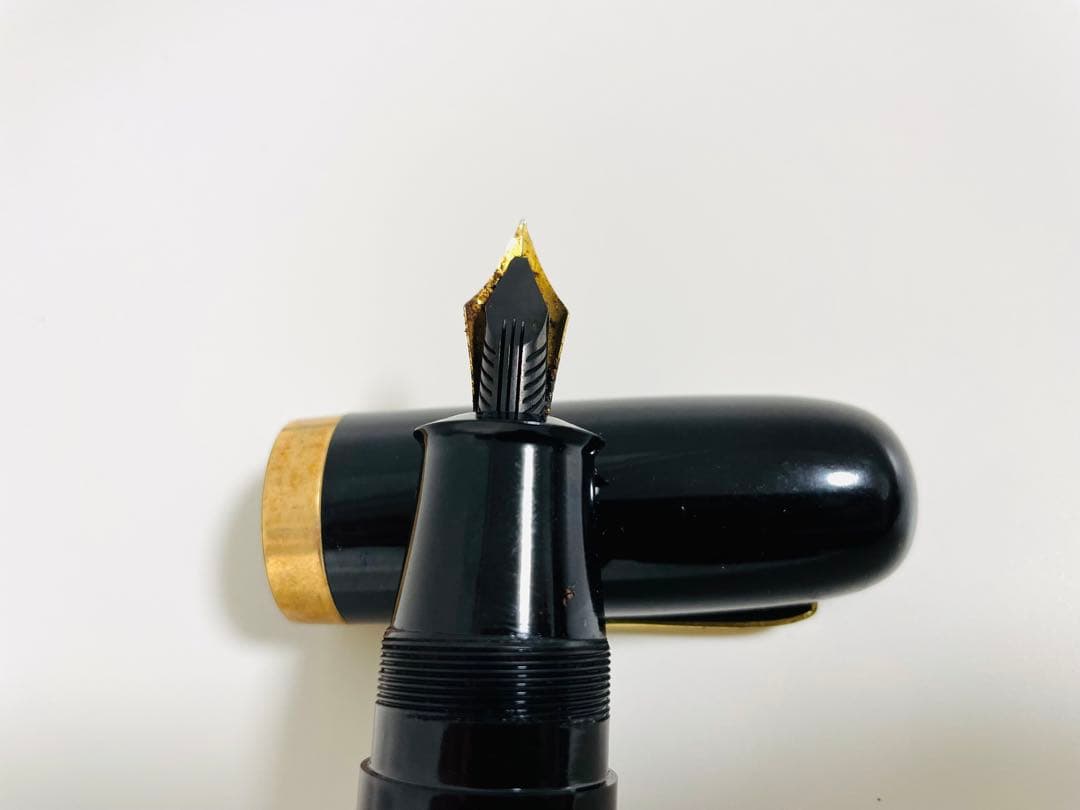 お値下げ/NEW CLIP超極太万年筆ヴィンテージ　レトロアンティーク貴重品レア