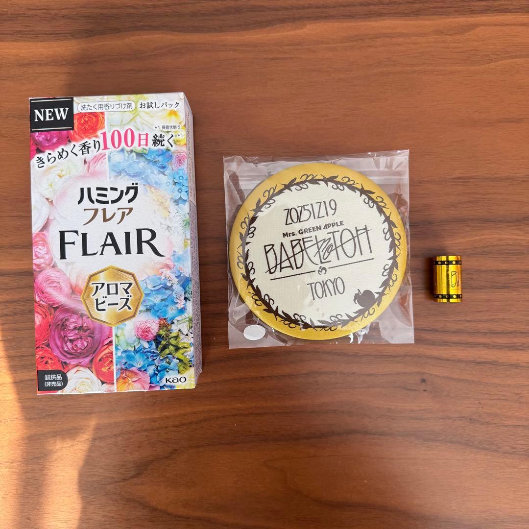 ミセス バベルの塔　リンゴジャムシート特典　東京12/19 銀テープ